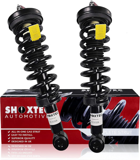 Shoxtec Front Pair Complete Struts Replacement for 2007-2013 Ford Expedition; 2007-2013 Lincoln Navigator Coil Spring Assembly Shock Absorber Repl. Part no. 171138