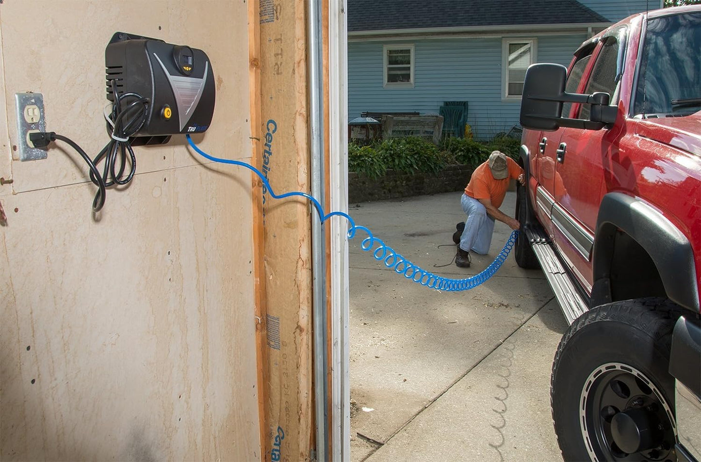 Tru-Flate 16-250 Inflator 120V Tankless Wall Mount