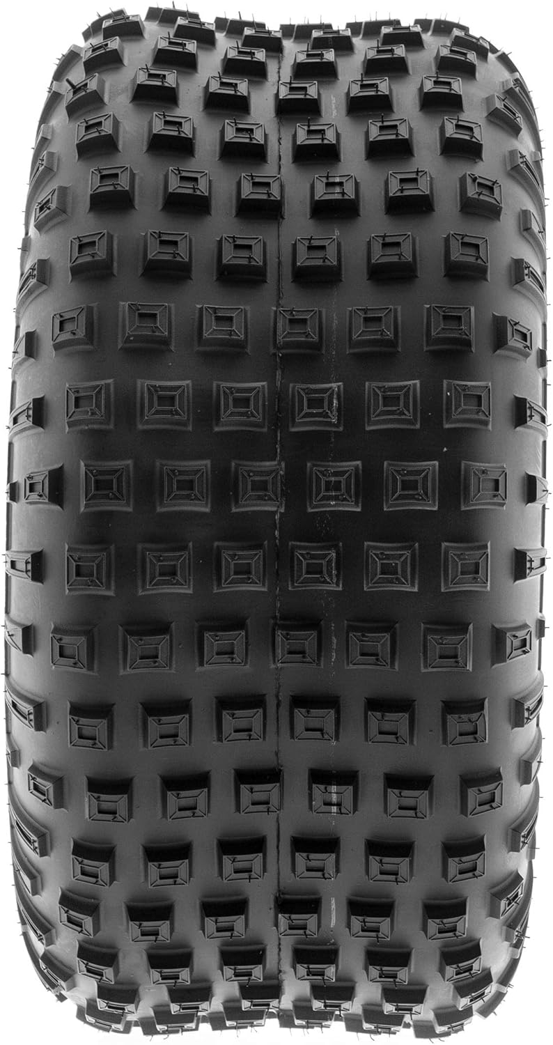 SunF 15x7-6 ATV UTV Tire 15x7x6 Loose Terrain Hardpack 6 PR A011 - PAIR of 2