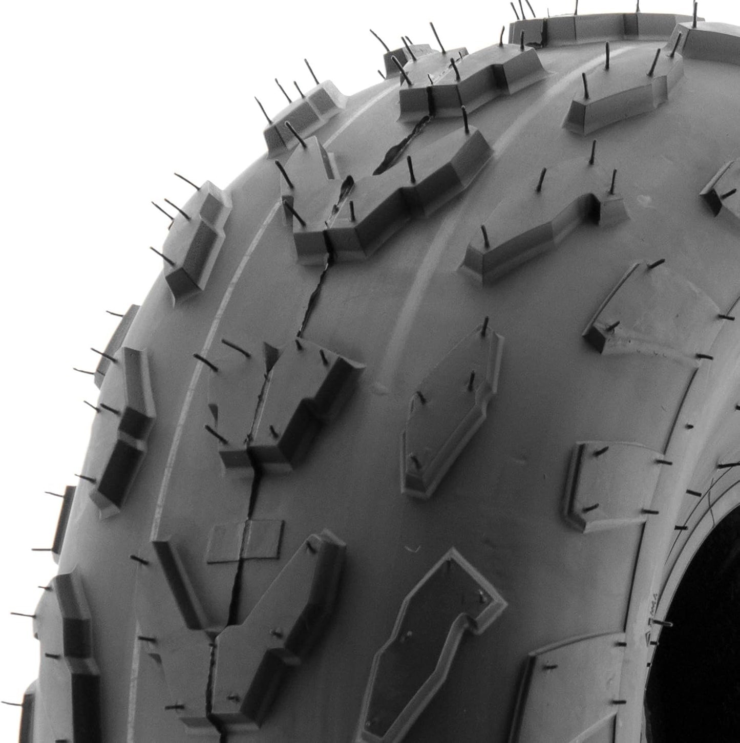 SunF A007 ATV Go-Kart Sport Tire 18x7-7,4 PR, Directional Knobby Tread