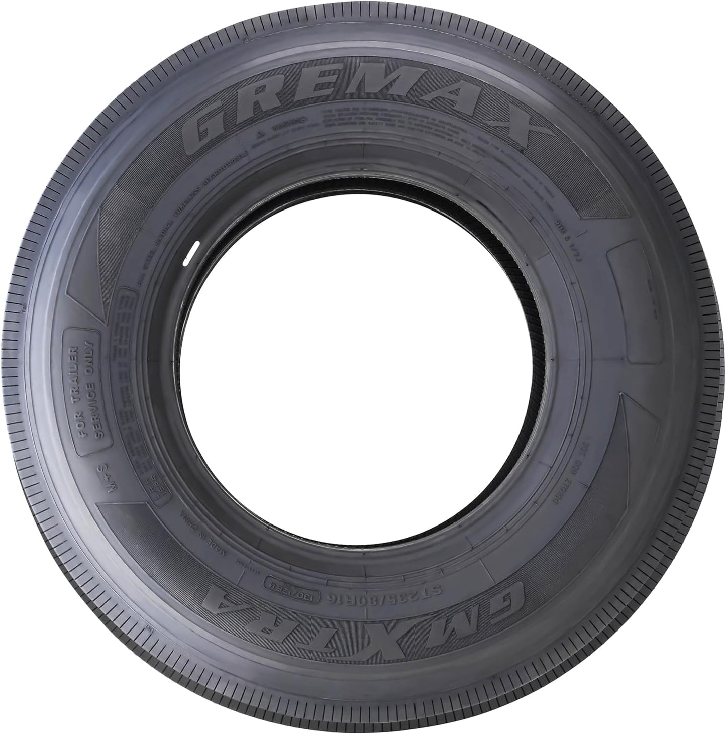 All Steel Trailer Radial Tire-ST235/80R16 235/80/16 235/80-16 130/126M LRH 16-Ply, Set 2