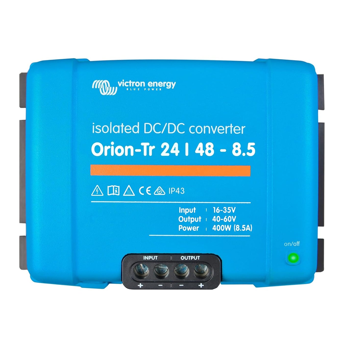 Victron Energy Orion-Tr DC to DC Converter - 12/24-Volt 5 amp 120-Watt - IP43 Protected - for Dual Battery Systems - Isolated