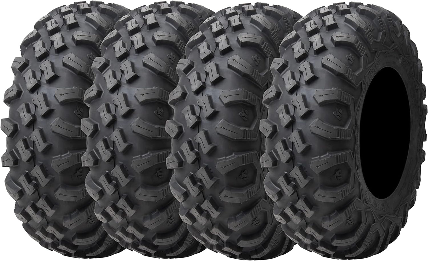 Set of 4 Tusk Megabite UTV ATV Tires (27x9-12 / 27x11-12)