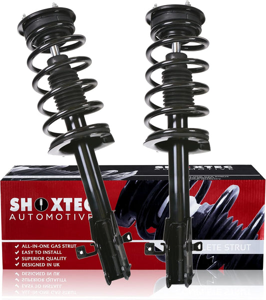 Shoxtec Front Pair Complete Strut Assembly Replacement for 2007-2010 Ford Edge AWD; 2007-2010 Lincoln MKX AWD Coil Spring Shock Absorber Repl. Part No. 272889 272888