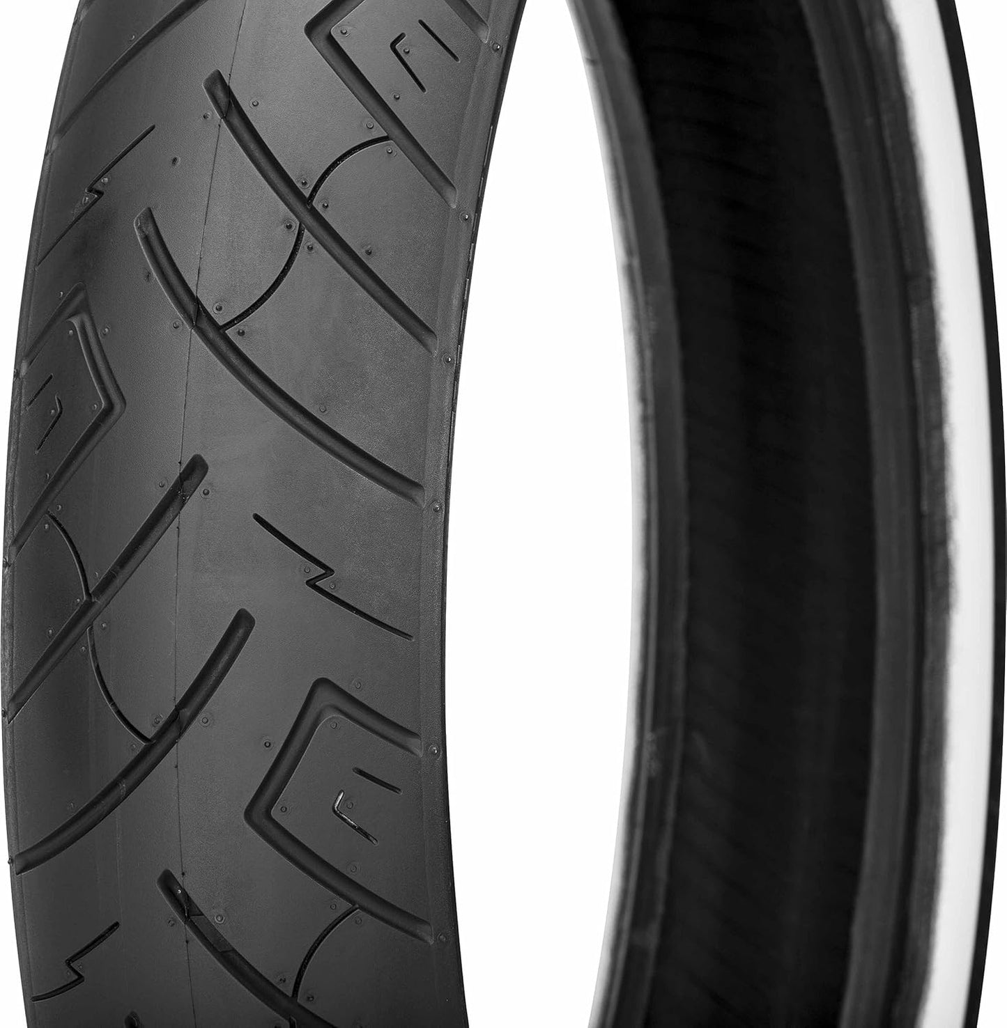 Shinko SR777 HD White Wall Bias Front Tire - 100/90-19 61H