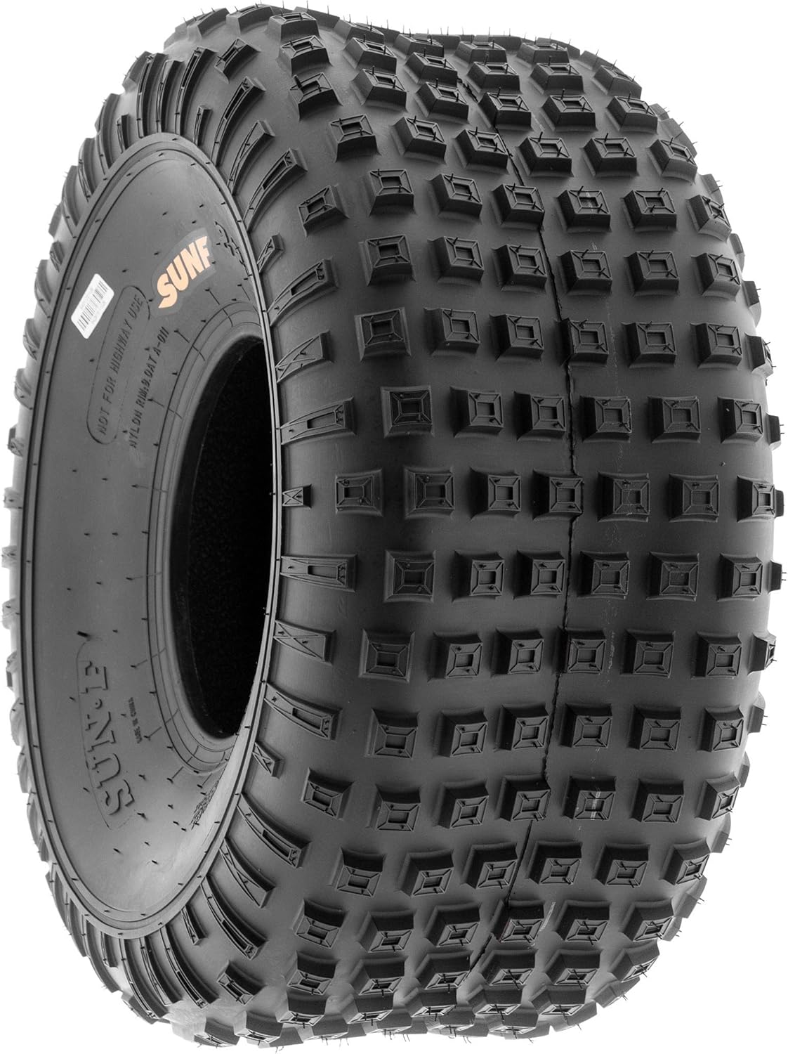 SunF 15x7-6 15x7x6 Loose Terrain Hardpack ATV UTV Tire 6 PR A011 - SET of 4