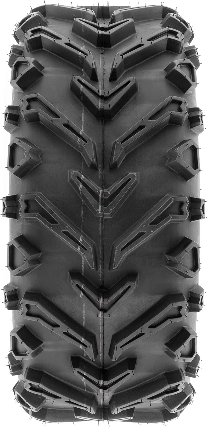 SunF 24x10-12 ATV UTV Muddy Tire 24x10x12 Mud Hardpack 6 PR A041 - PAIR of 2