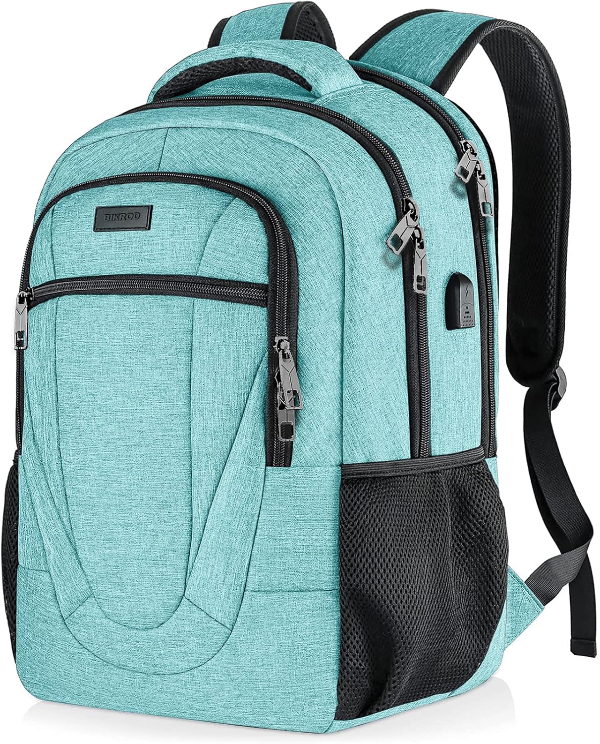 Travel Laptop Backpack, 17 Inch Extra Large School Backpacks for Teen Boys and Girls, Black Water Resistant Women Back Pack, Business Men Sturdy Computer Bag with USB Charging Port, Gifts