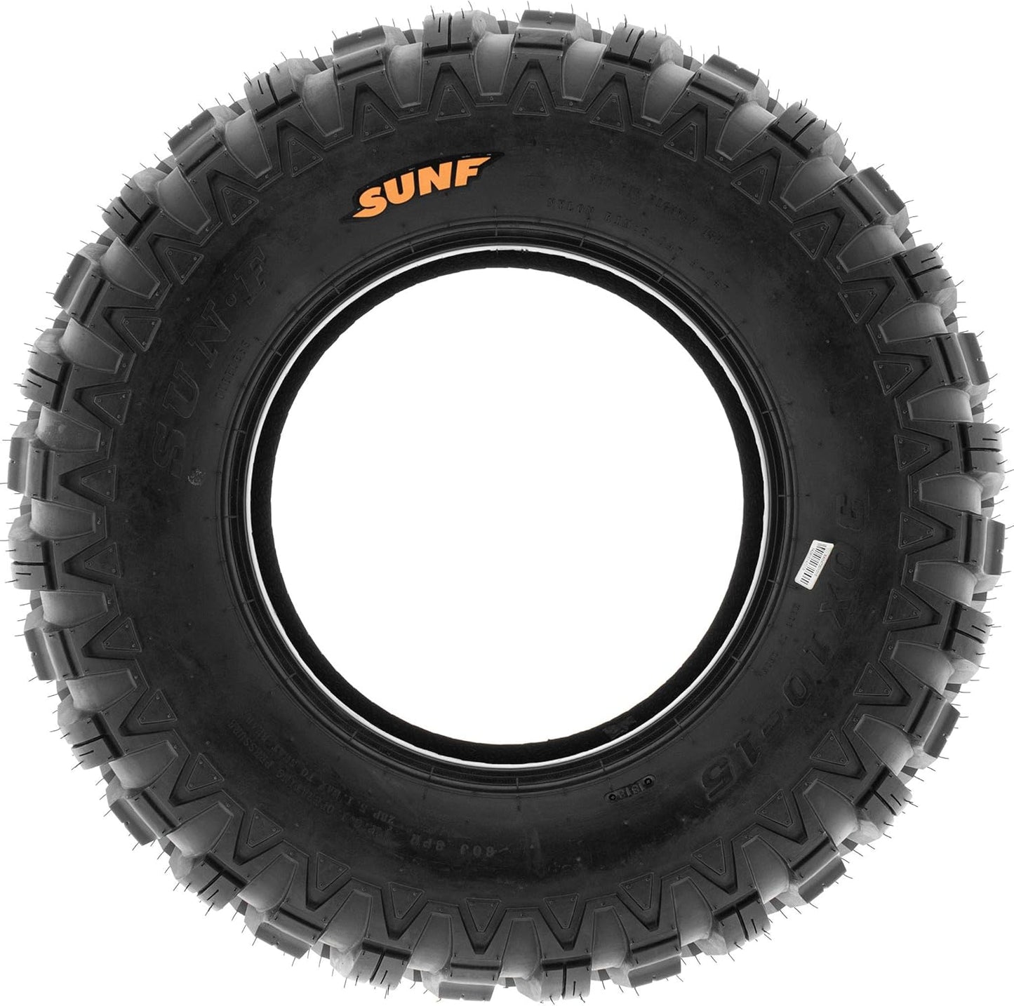 Set of 4 SunF A047 XC MX Hardpack UTV SxS Dual Sport Tires 28x10-14, 6 PR, Tubeless, all terrain off-road