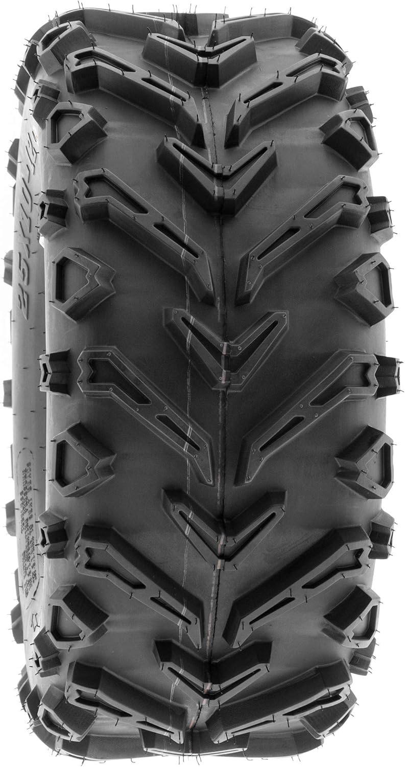 SunF 24x10-12 ATV UTV Muddy Tire 24x10x12 Mud Hardpack 6 PR A041 - PAIR of 2