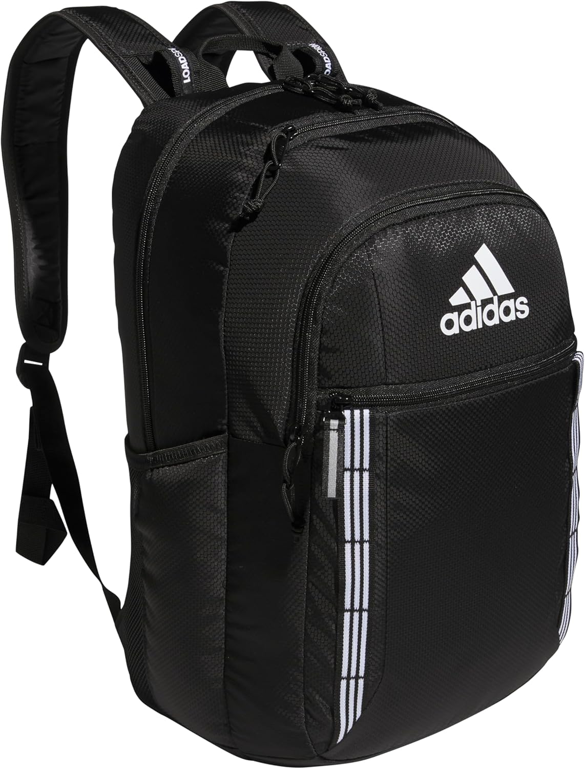 adidas Excel Backpack for Men & Women – Durable Large Athletic Laptop Bag, 7.0/Twill Grey/Grey/Rose Gold, OSFA