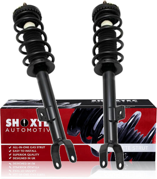 Shoxtec Front Pair Complete Struts Assembly Replacement for 2011-2019 Chrysler 300; Replacement for 2011 Dodge Challenger Coil Spring Shock Absorber Repl. part no 572665