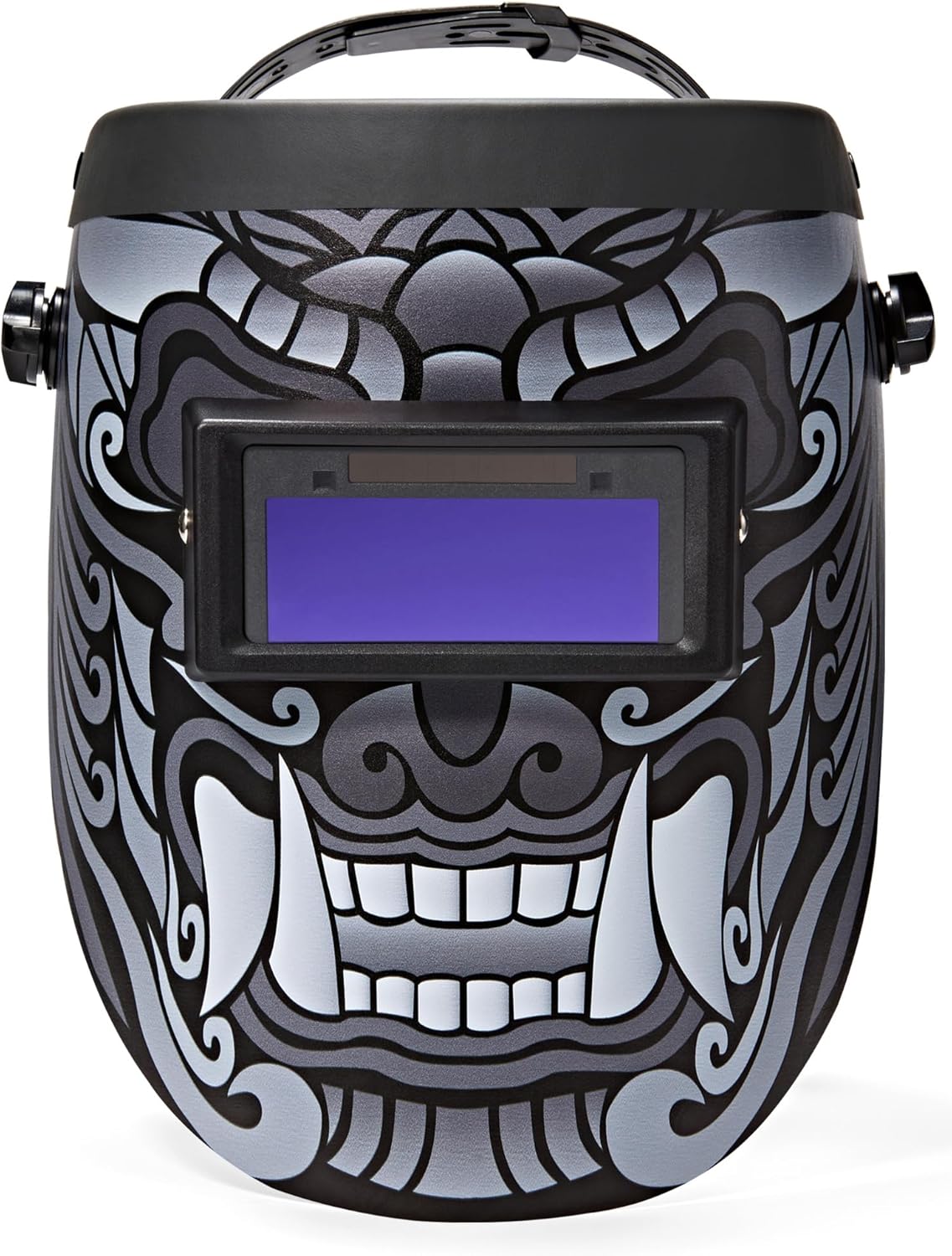 Auto Darkening Welding Helmet - Lightweight, Shade #3/11, with Bag (White)
