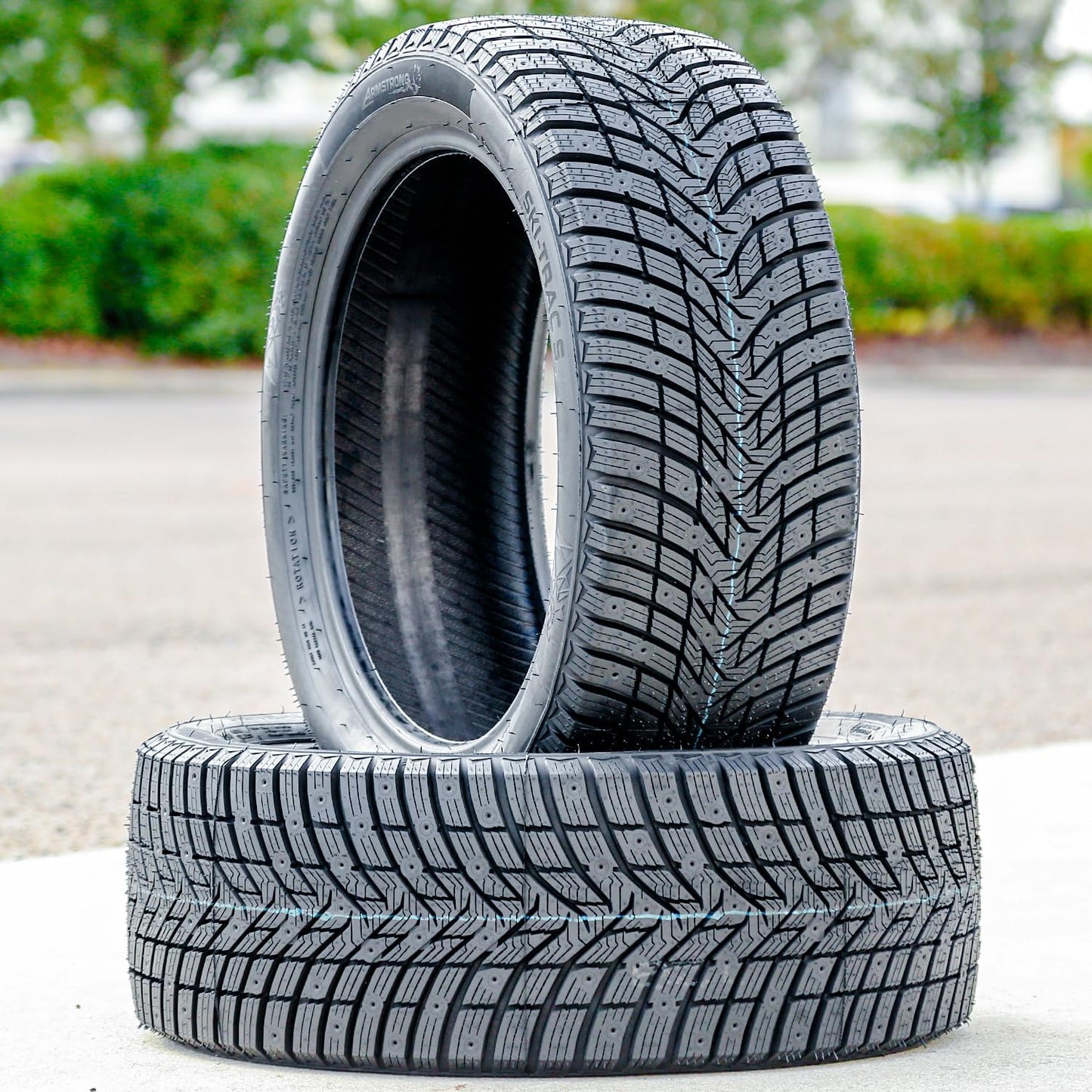 Armstrong Ski-Trac S Truck/SUV Winter Touring Radial Tire-225/65R17 225/65/17 225/65-17 106T Load Range XL 4-Ply BSW Black Side Wall