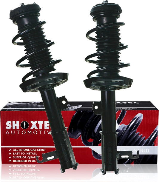 Shoxtec Front Pair Complete Struts Replacement for 2011-2012 Chevrolet Cruze Coil Spring Assembly Shock Absorber Repl Part No. 272627 272626