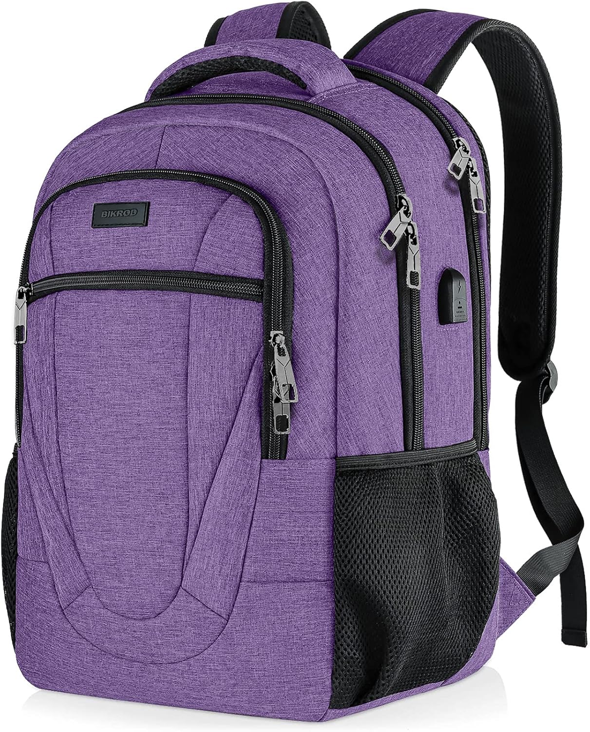 Travel Laptop Backpack, 17 Inch Extra Large School Backpacks for Teen Boys and Girls, Black Water Resistant Women Back Pack, Business Men Sturdy Computer Bag with USB Charging Port, Gifts