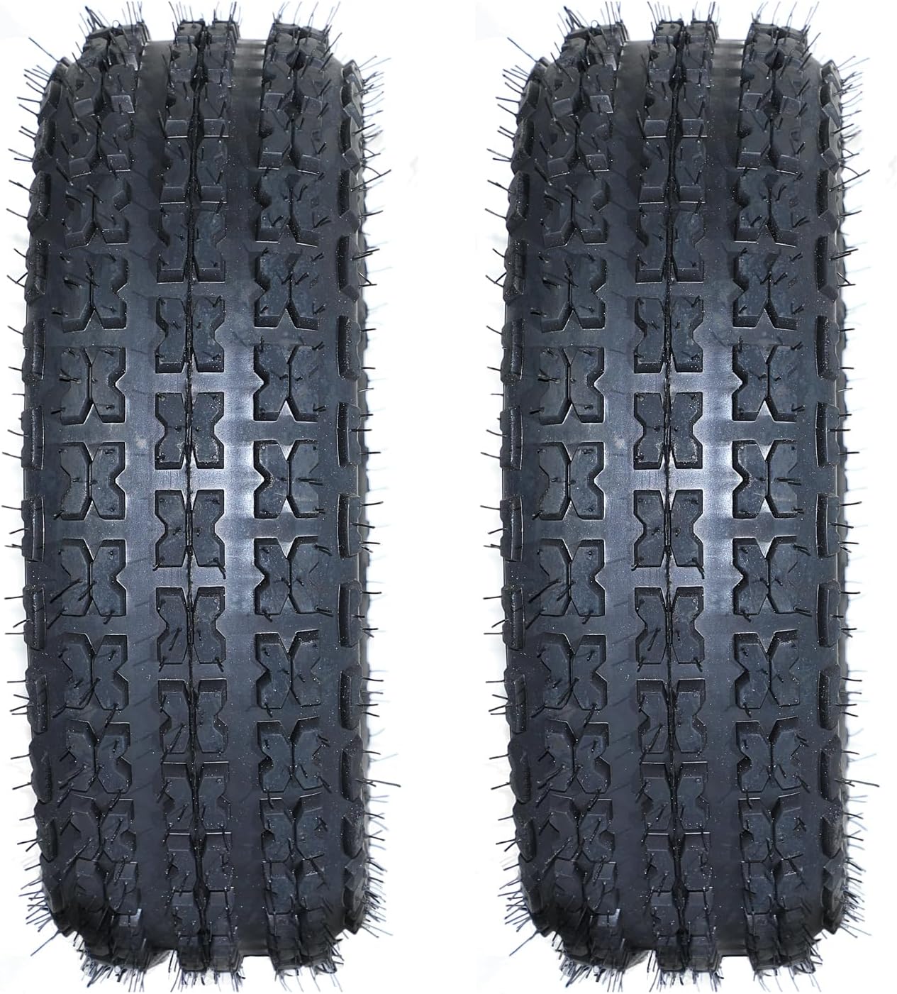 AutoForever Set of 4 Sport ATV UTV Tires 19x7-8 Front & 18X9.5-8 Rear 4PR All Terrain Tubeless Tires 19x7x8 18x9.5x8