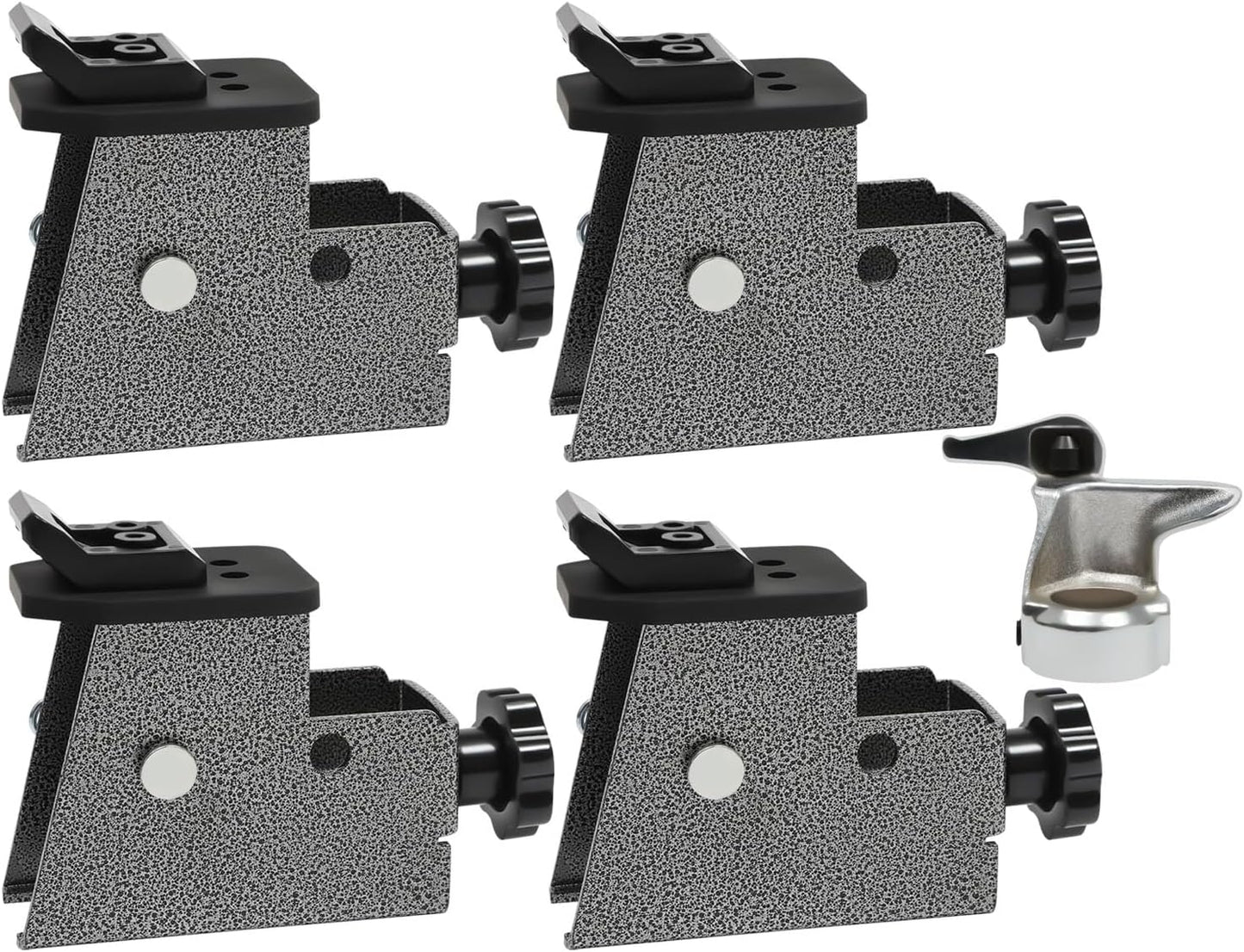 4PCS Tire Changer Adapter,Motorcycle Adapter Kit, Metal Structure Tire Adapter Rim Clamp with a Bird Head Tool for Motorcycle Adapter Tyre