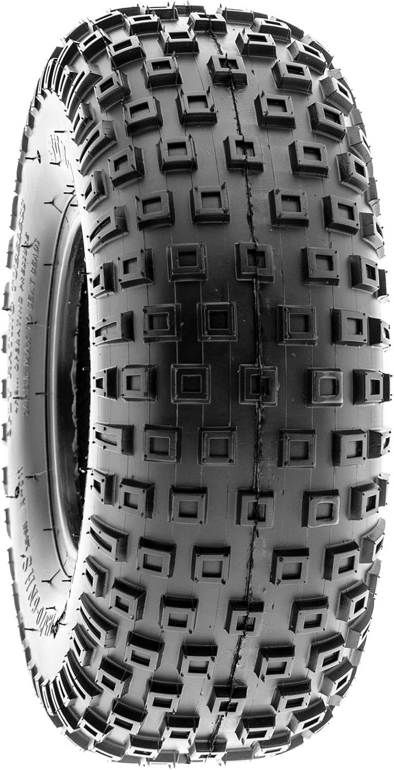 Set of 4 SunF A011 XC Sport ATV & Go Karts Knobby Tires 145/70-6 (14x6-6), 6 PR, Tubeless