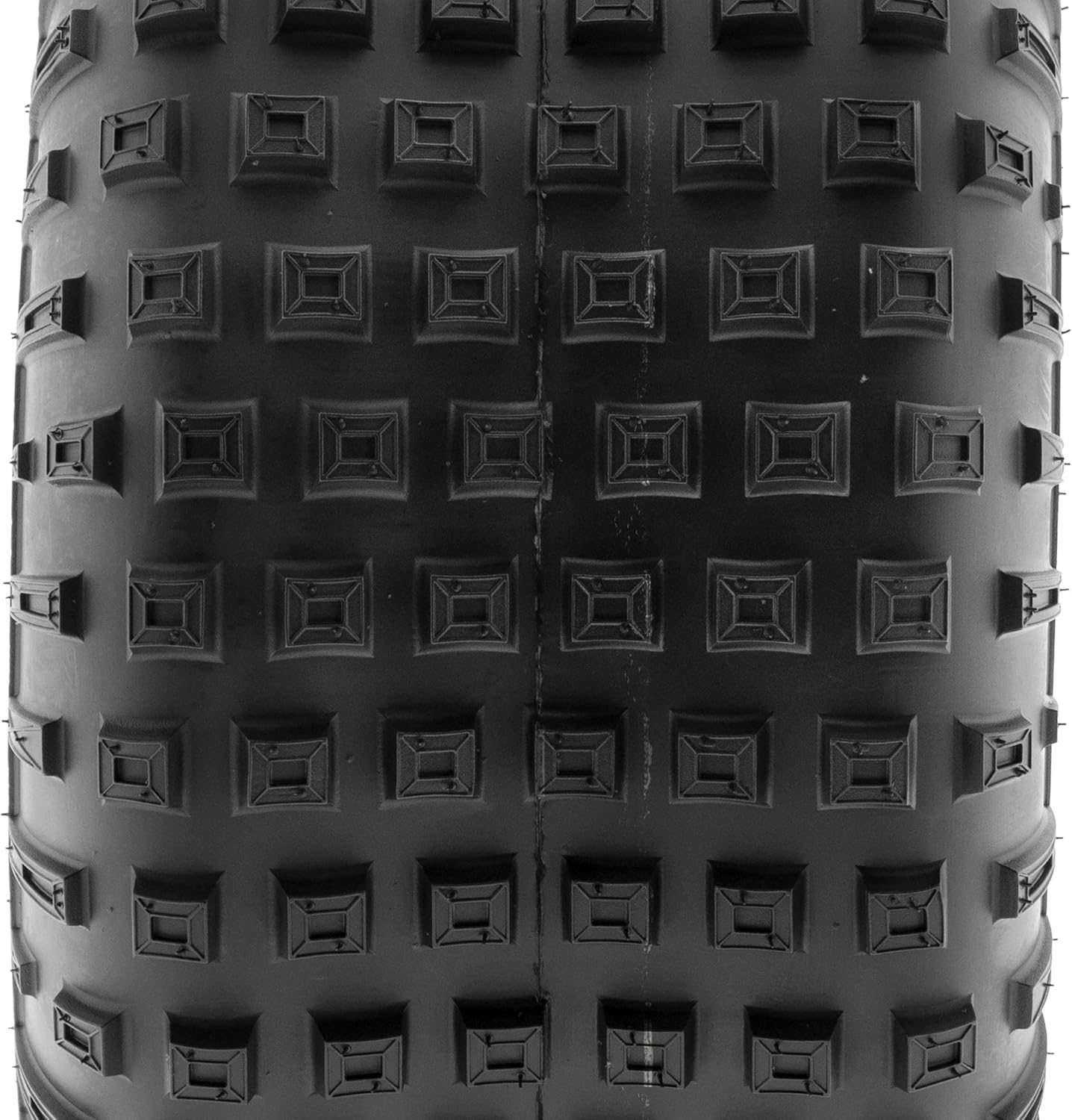 SunF A011 Sport XC ATV Golf-Cart Lawn-Mower Tire 22x11-8, 6 PR, Square-Knobby Tread, Tubeless
