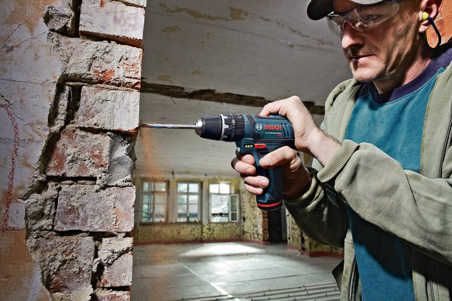 BOSCH 12-Volt Max Lithium-Ion 2-Tool Cordless Combo Kit CLPK241-120, Blue