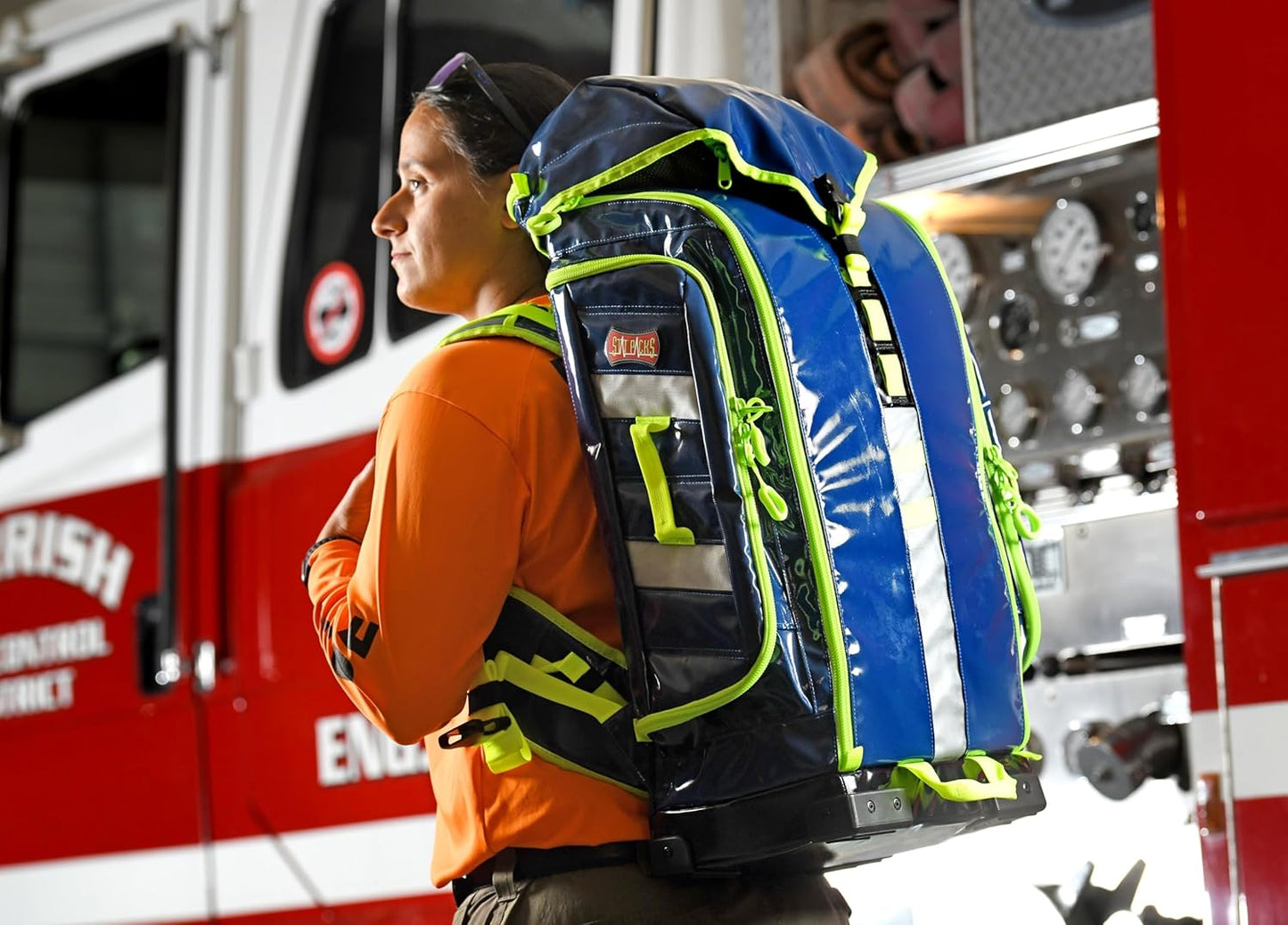 Statpacks New 2023 G3+ Backup Blue EMT Medic Backpack BLS ALS Trauma Bag for EMS, Police, Firefighters