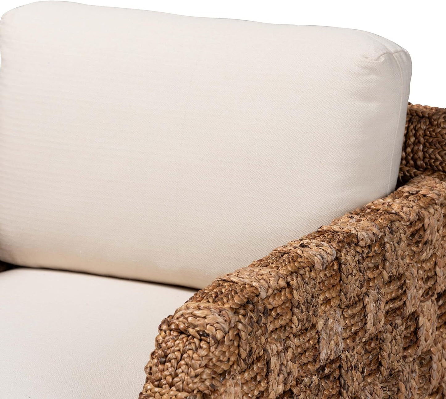 bali & pari Vevina Natural Seagrass Armchair, One Size