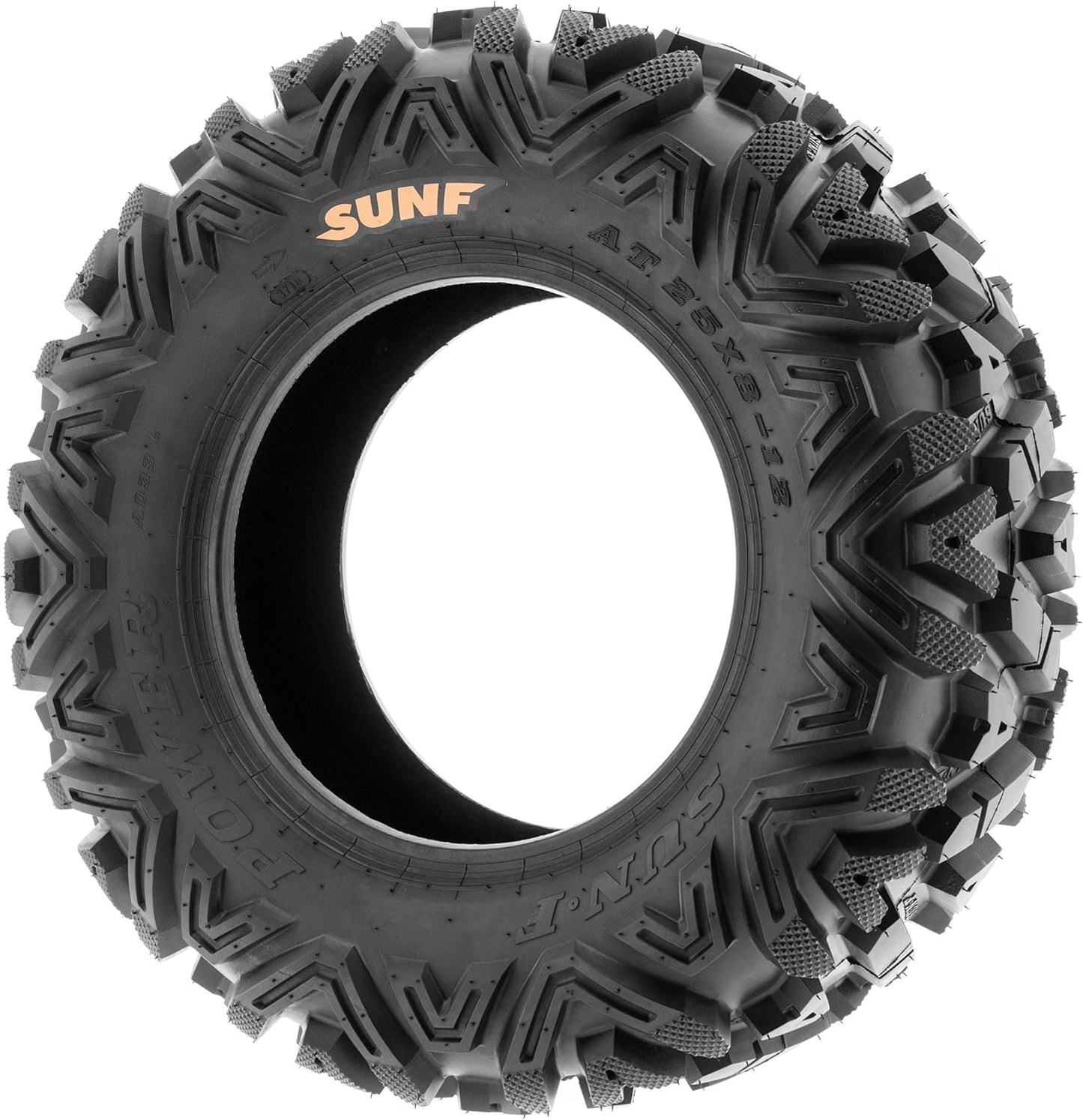 SunF 26x8-12 26x8x12 All Terrain Tire ATV UTV 6 PR Tubeless - A033 POWER I