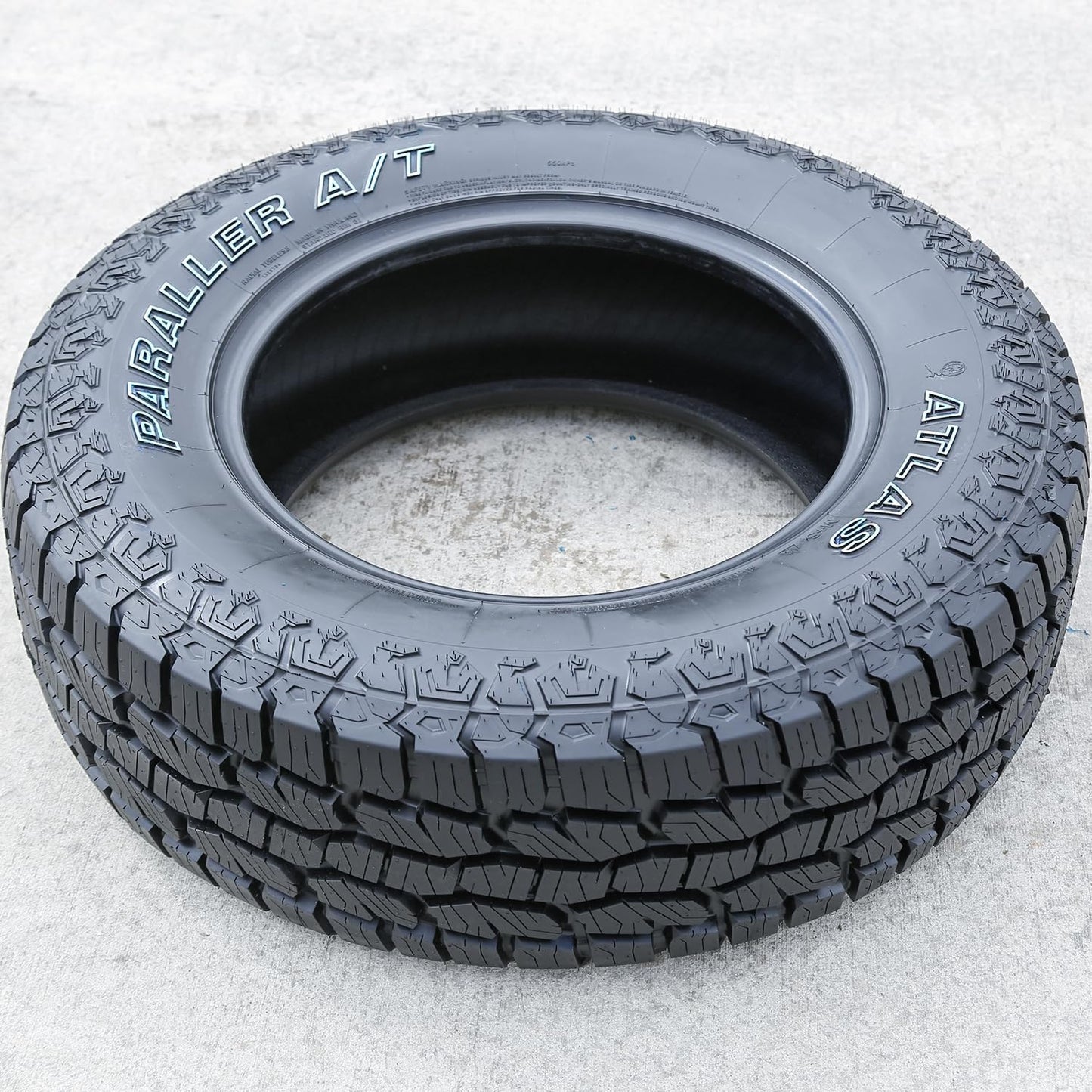 Atlas Paraller A/T Truck/SUV All-Terrain Off-Road Radial Tire-245/70R16 245/70/16 245/70-16 111T Load Range xl 4-Ply Owl Outlined White Letters