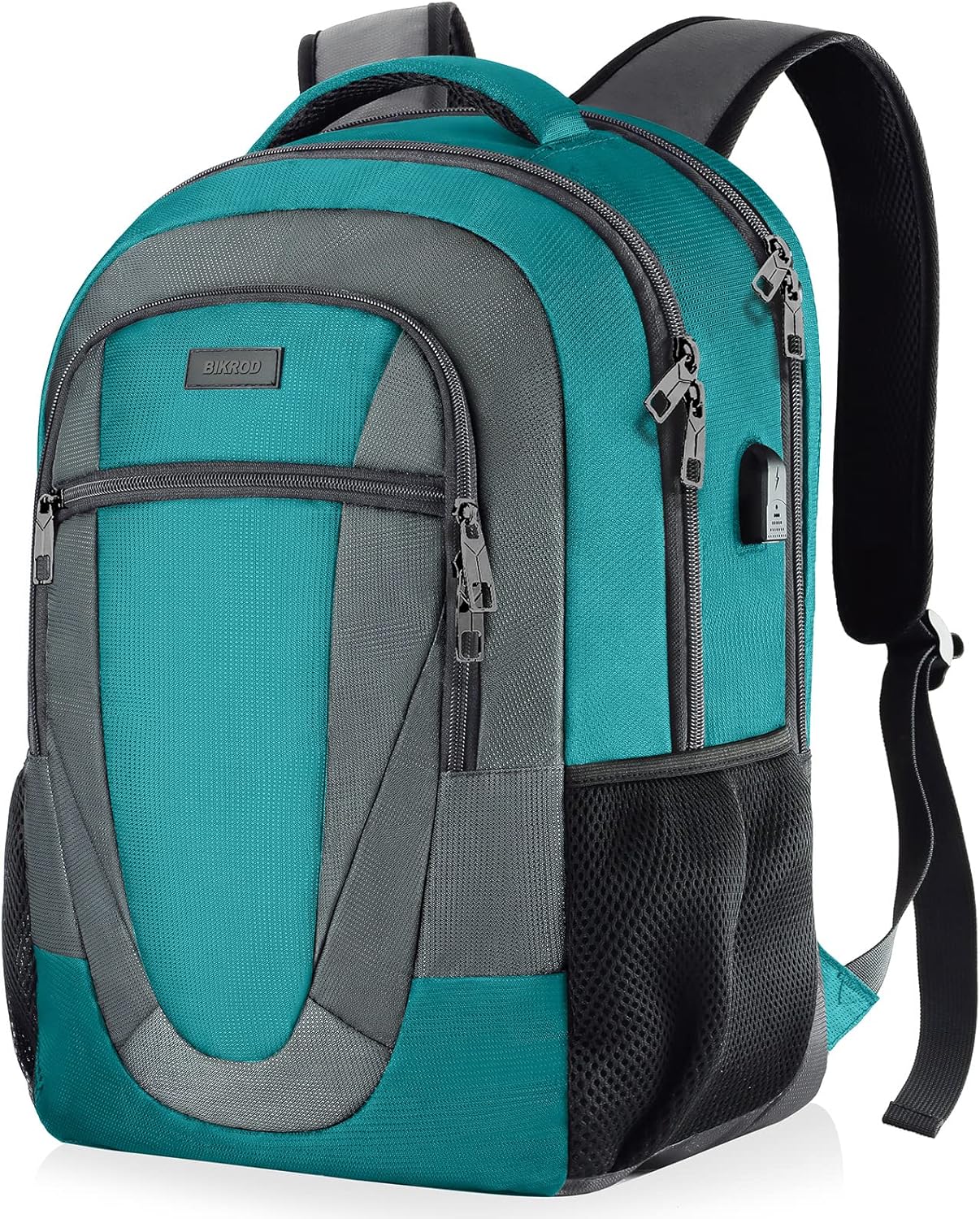 Travel Laptop Backpack, 17 Inch Extra Large School Backpacks for Teen Boys and Girls, Black Water Resistant Women Back Pack, Business Men Sturdy Computer Bag with USB Charging Port, Gifts