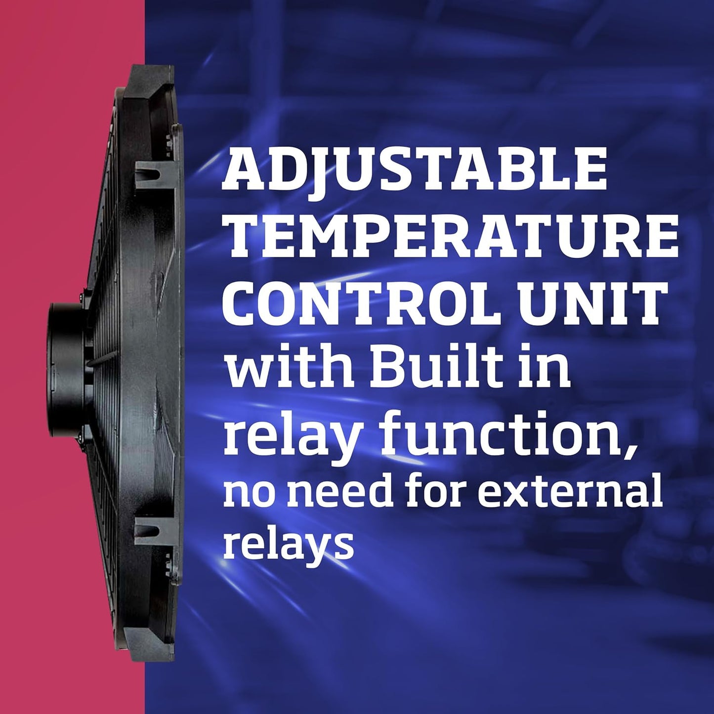 Adjustable Temperature Controller, Fan Controller (31147), Car Parts, Gray