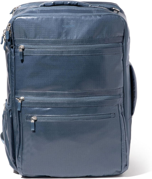 Baggallini Modern Convertible Travel Backpack - Lightweight 11.8"x17.7"x 8.5" Duffel Weekender w/Laptop Pocket