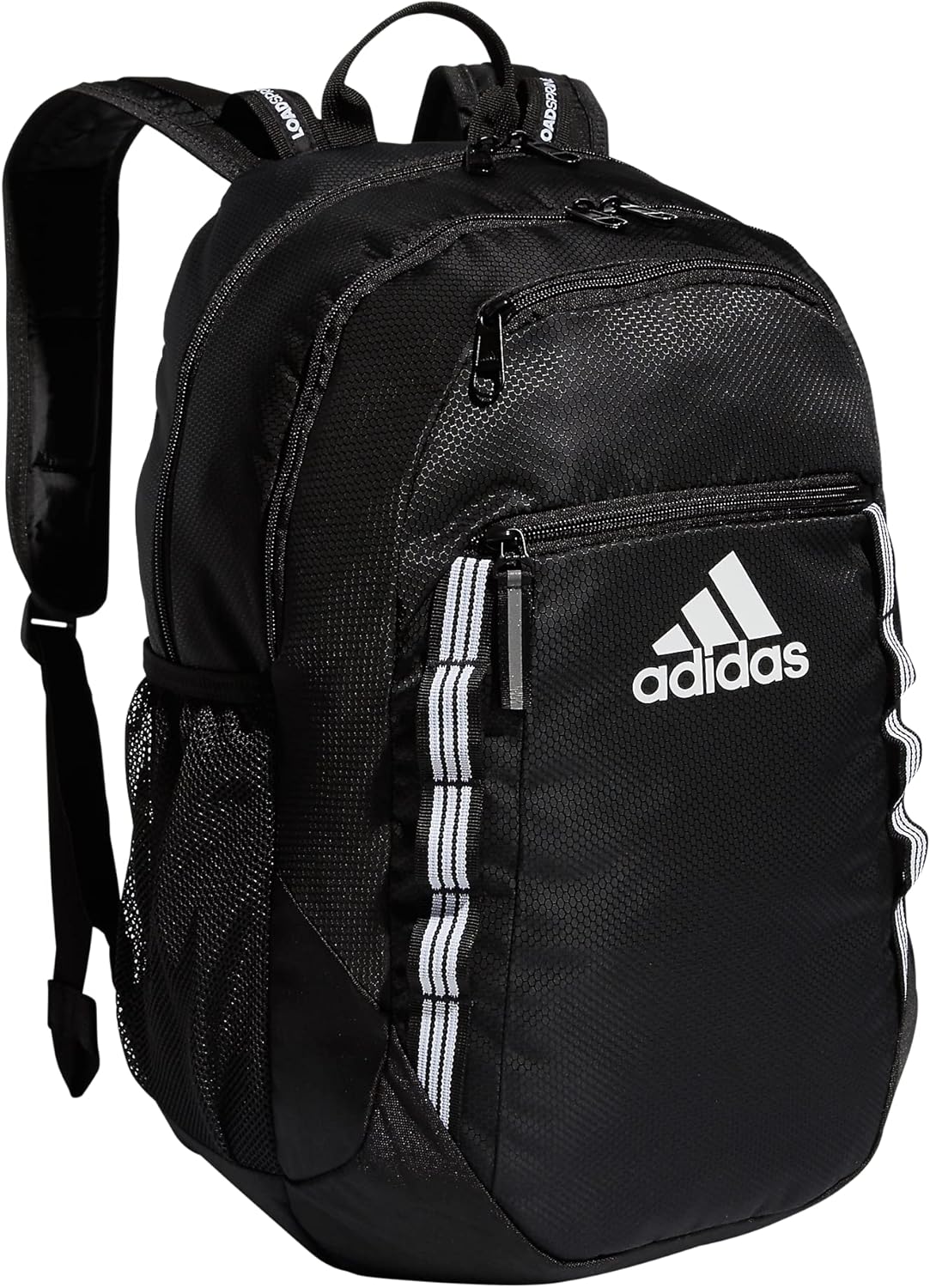 adidas Excel Backpack for Men & Women – Durable Large Athletic Laptop Bag, 7.0/Twill Grey/Grey/Rose Gold, OSFA