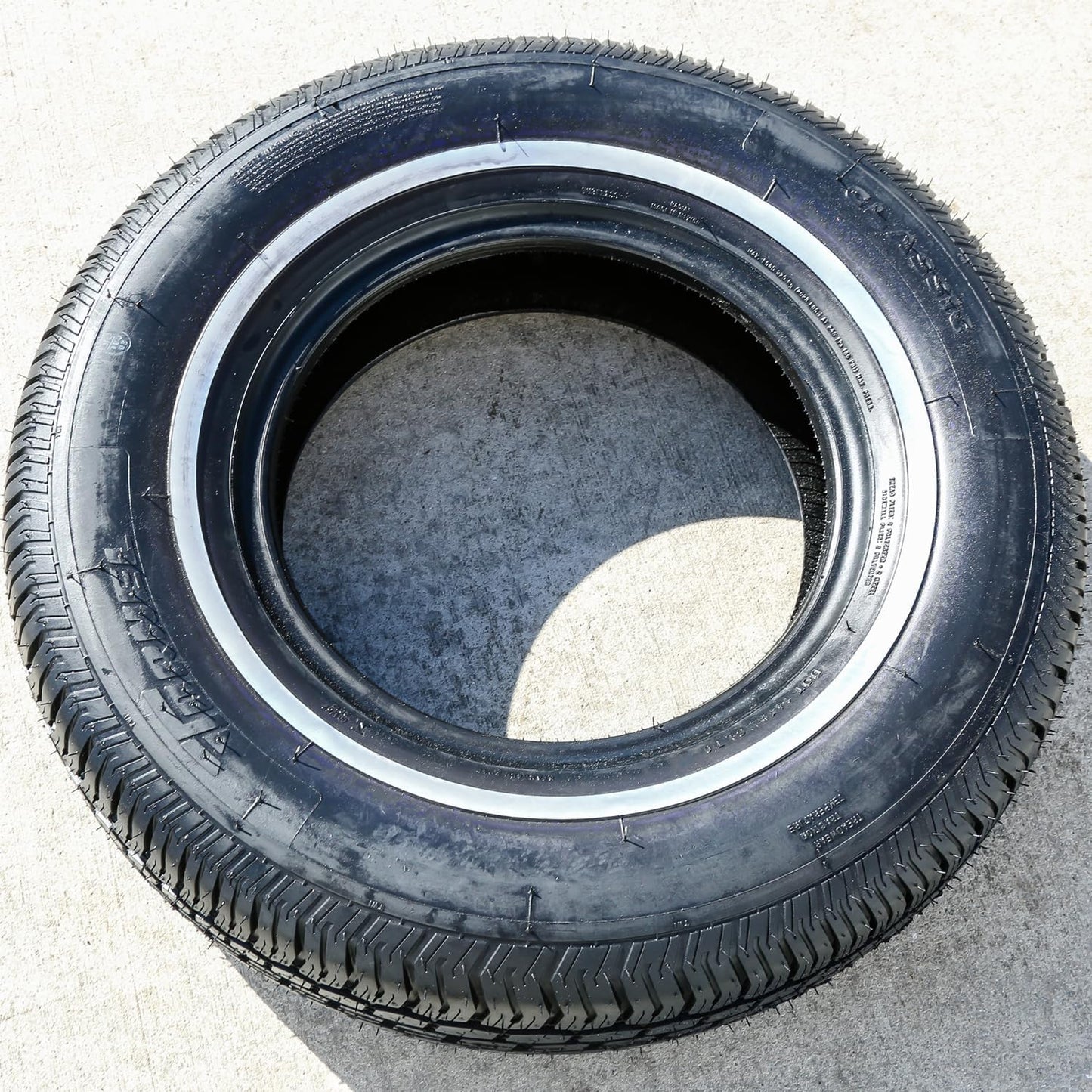 Tornel Classic All-Season Truck/SUV Touring Radial Tire-215/75R15 215/75/15 215/75-15 100S Load Range SL 4-Ply WSW White Side Wall