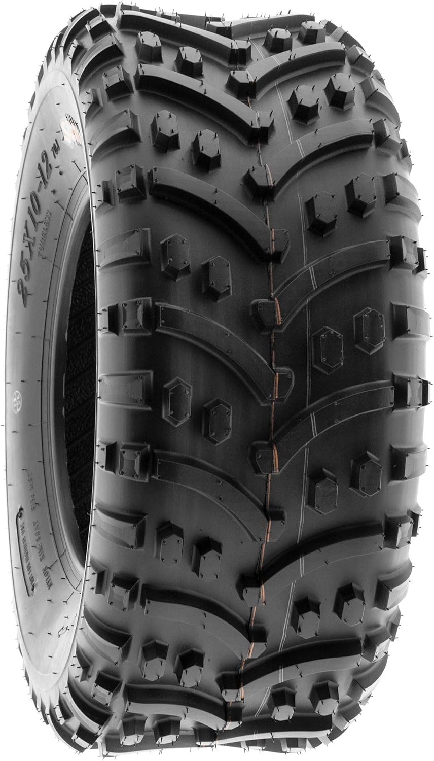 SunF 22x11-8 ATV UTV Tire 22x11x8 Knobby Tubeless PR A032 - PAIR of 2