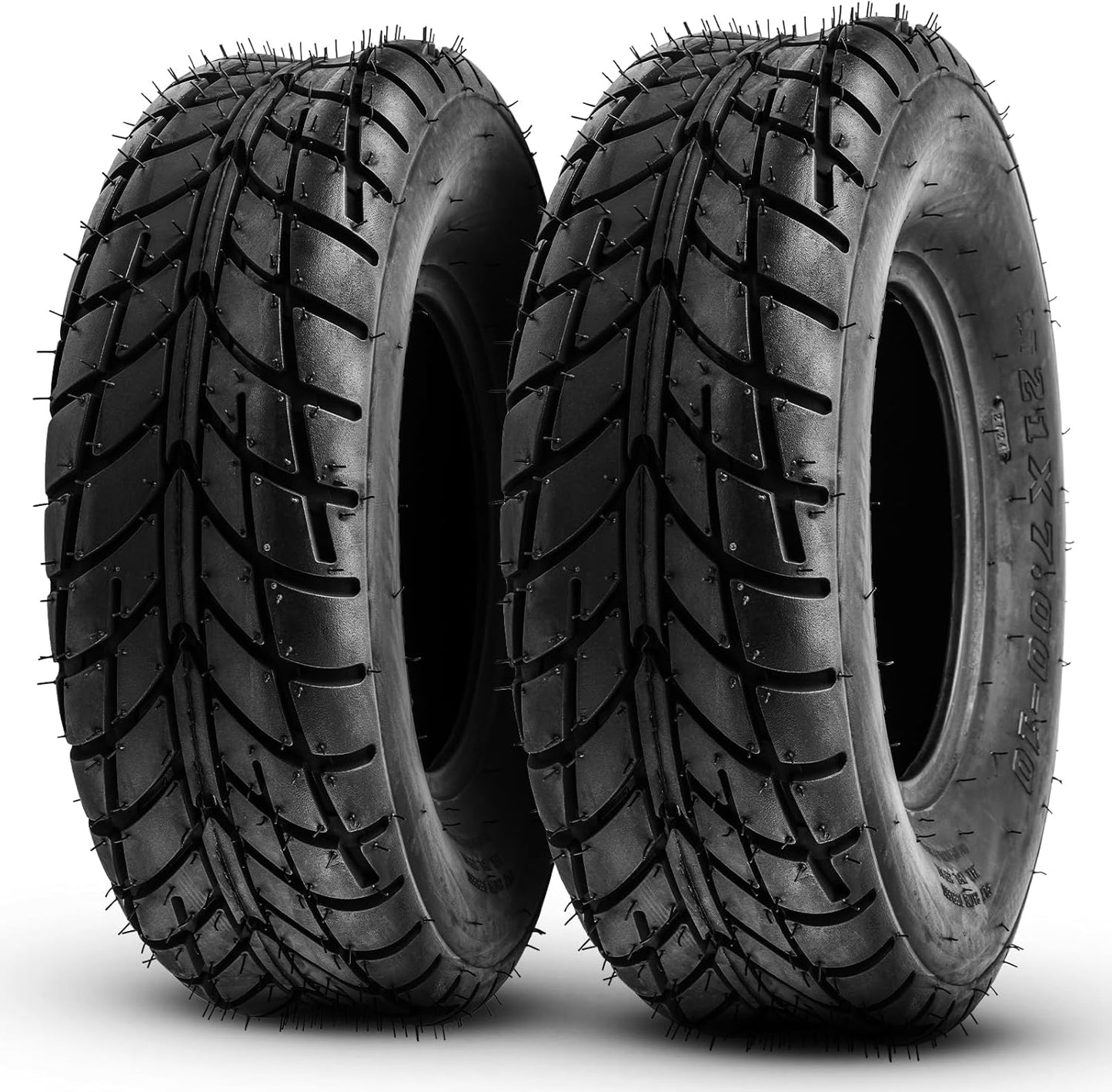 Torchbeam 22x10-9 Go Kart Tire, 6-Ply ATV UTV Off-Road Tires, Mud, Gravel, Sand, Rocky and UTV Tires, 2x ATV TIRE