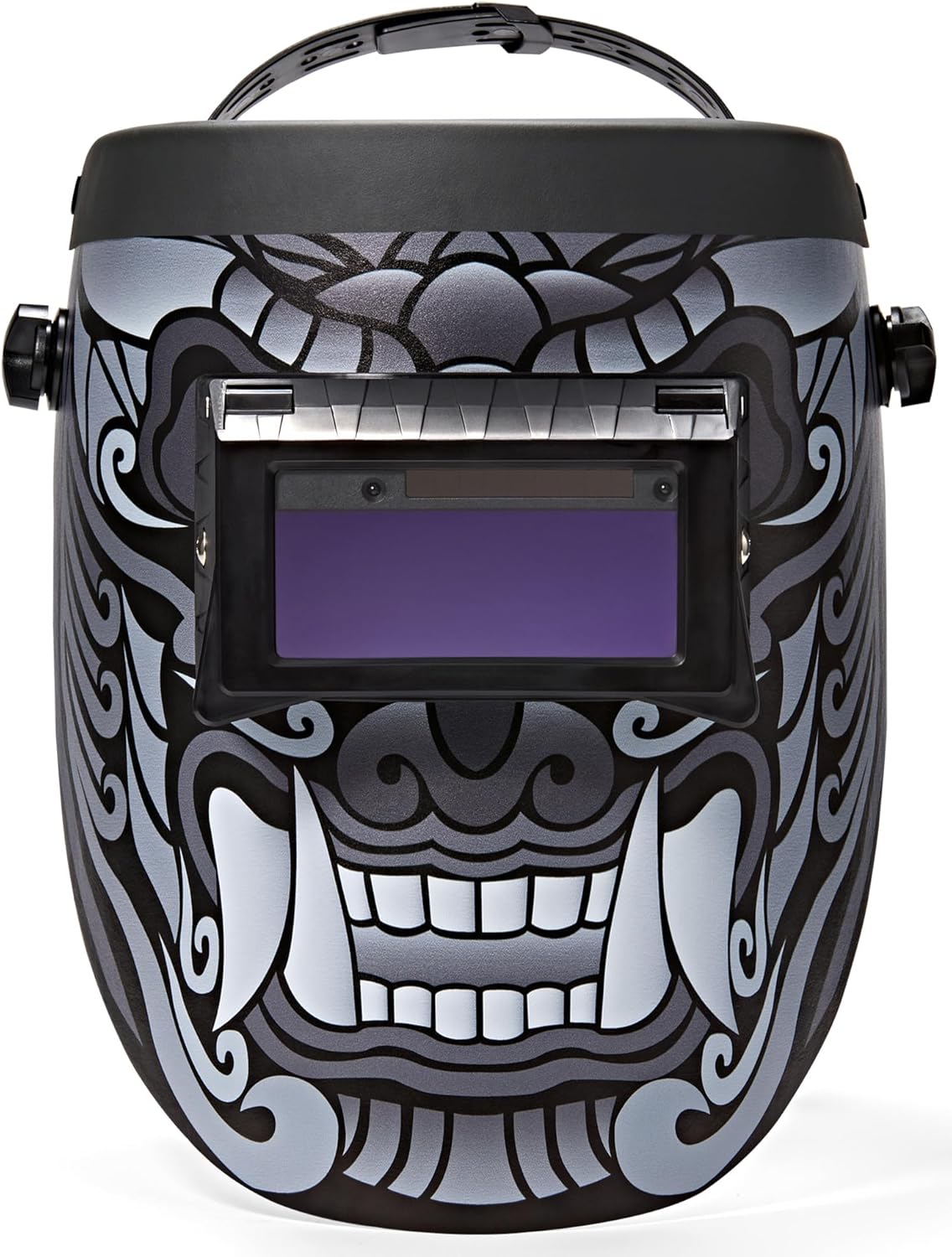 Auto Darkening Welding Helmet - Lightweight, Shade #3/11, with Bag (White)