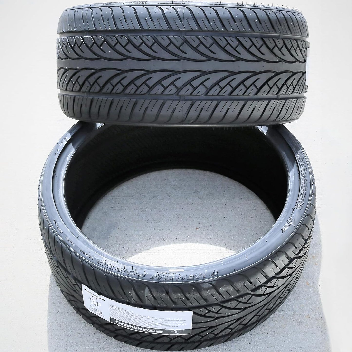 Venom Power Ragnarok Zero All-Season Passenger Car High Performance Radial Tire-255/35R19 255/35ZR19 255/35/19 255/35-19 96W Load Range XL 4-Ply BSW Black Side Wall UTQG 420AA