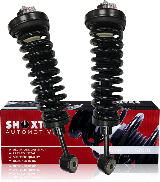 Shoxtec Front Pair Complete Strut Assembly Replacement for 2003-2006 Ford Expedition 2003-2006 Lincoln Navigator Coil Spring Shock Absorber Repl. Part No. 11380