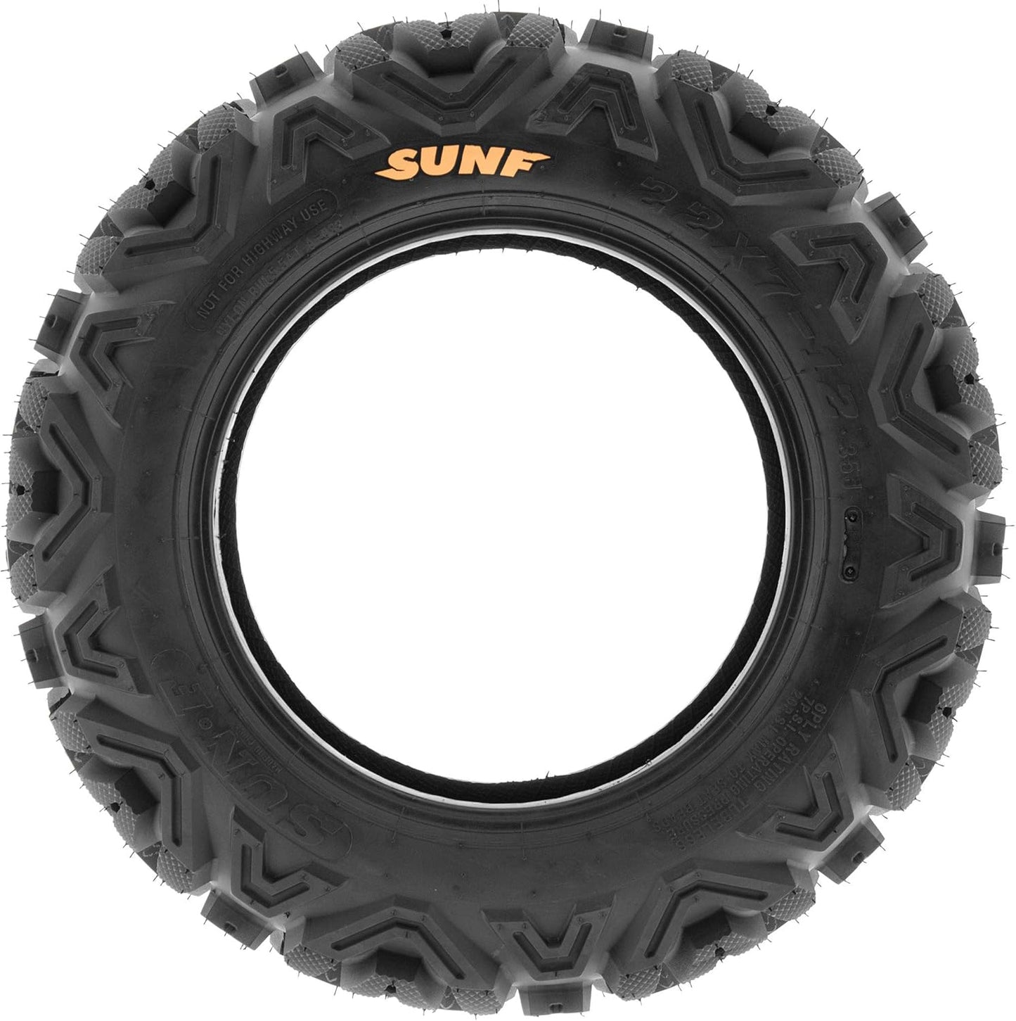 SunF 24x9-11 24x9x11 All Terrain Tires ATV UTV 6 PR Tubeless - A033 POWER I