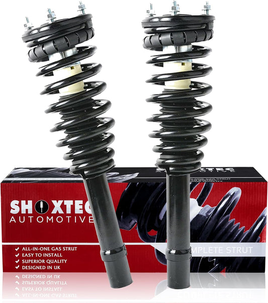 Shoxtec Front Pair Complete Struts Assembly Replacement for 2000-2005 Hyundai Sonata; 2001-2006 KIA OPTIMA Coil Spring Assembly Shock Absorber Repl. Part no.171417