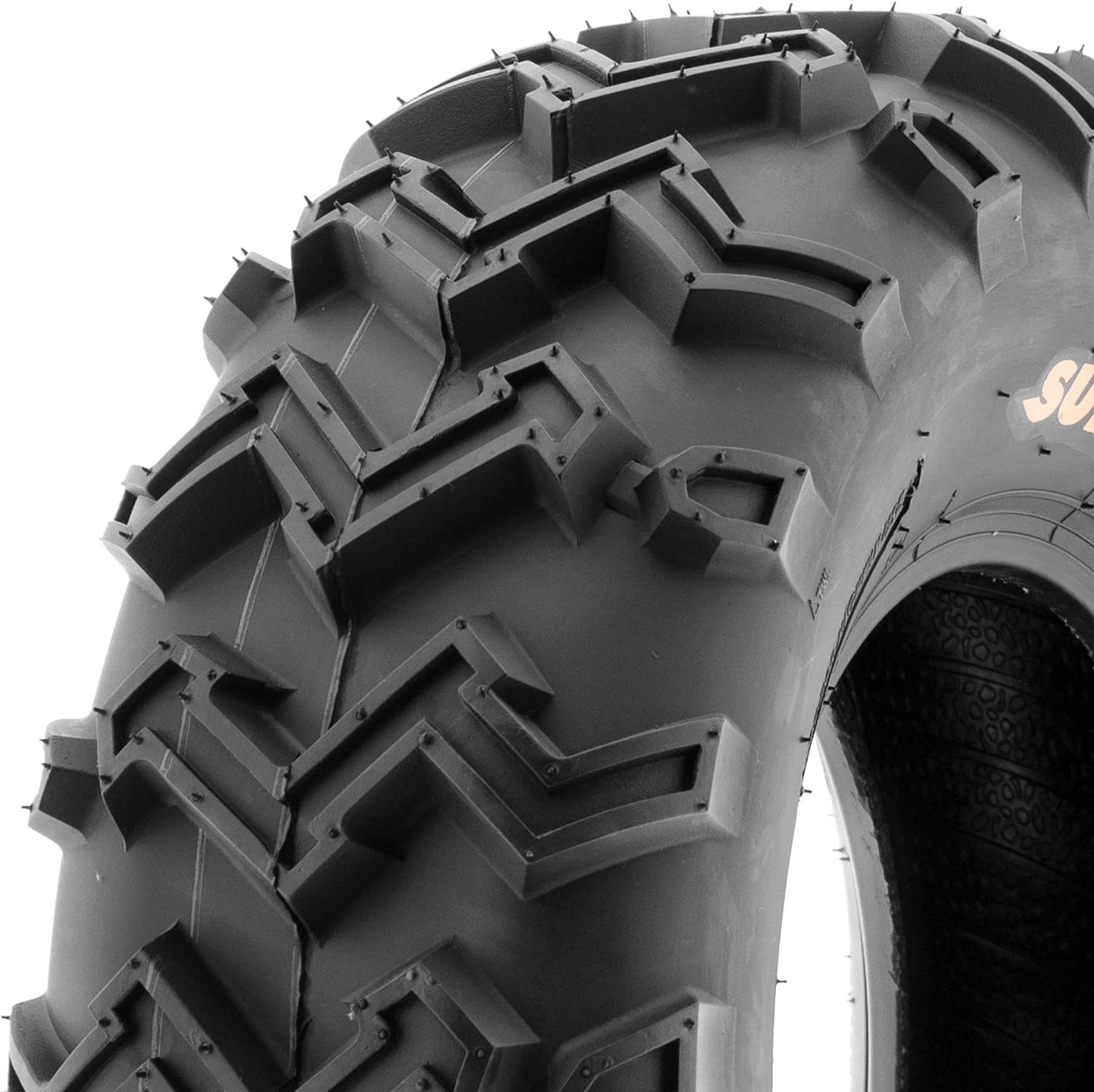 SunF 21x7-10 Front & 22x10-10 Rear 6 Ply ATV/UTV Off Road Tires A001, (Set Bundle of 4)