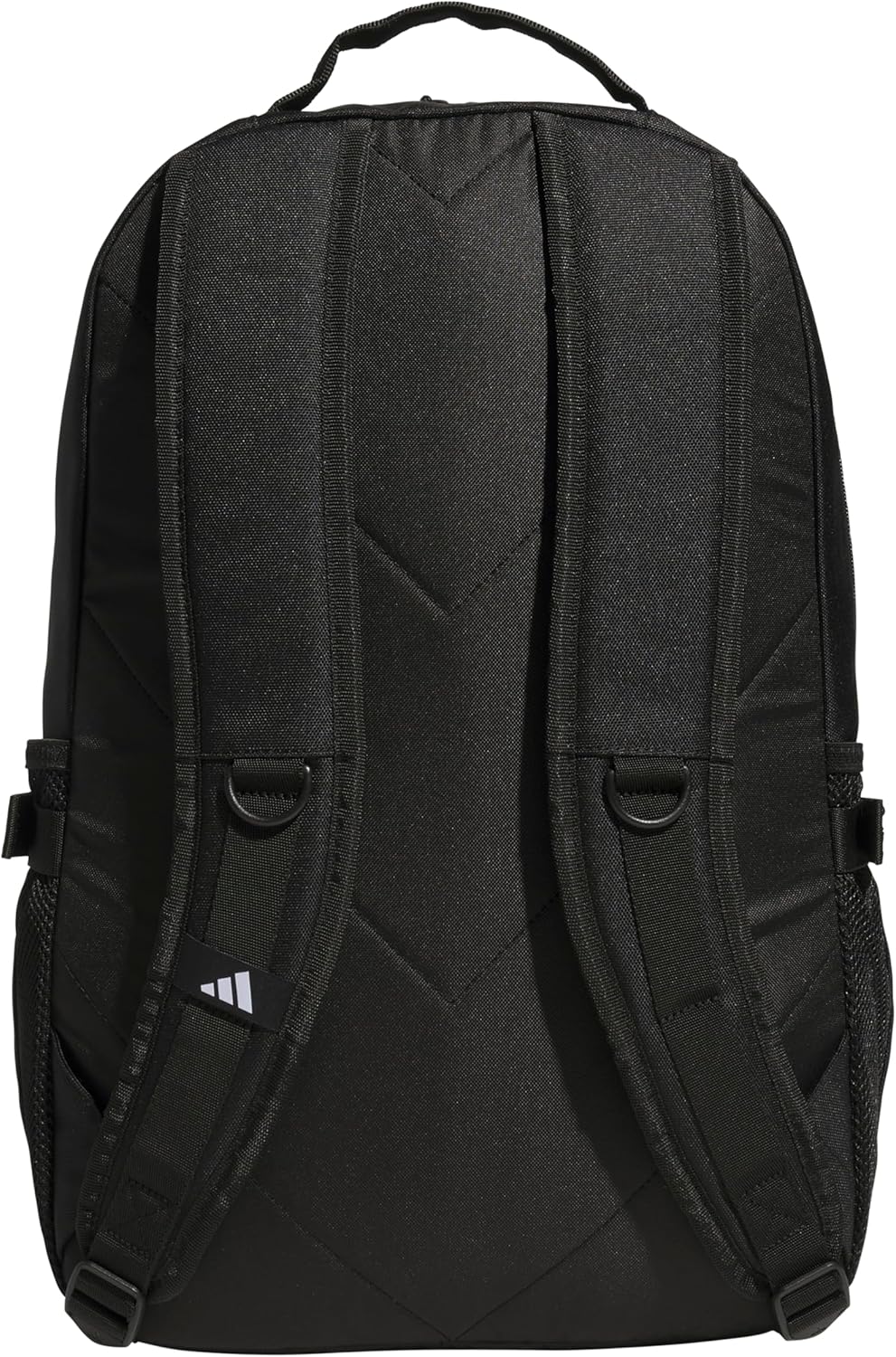 adidas Interval Backpack with Laptop Sleeve, Lightweight Durable Book Bag for Women and Men, Black/White, One Size