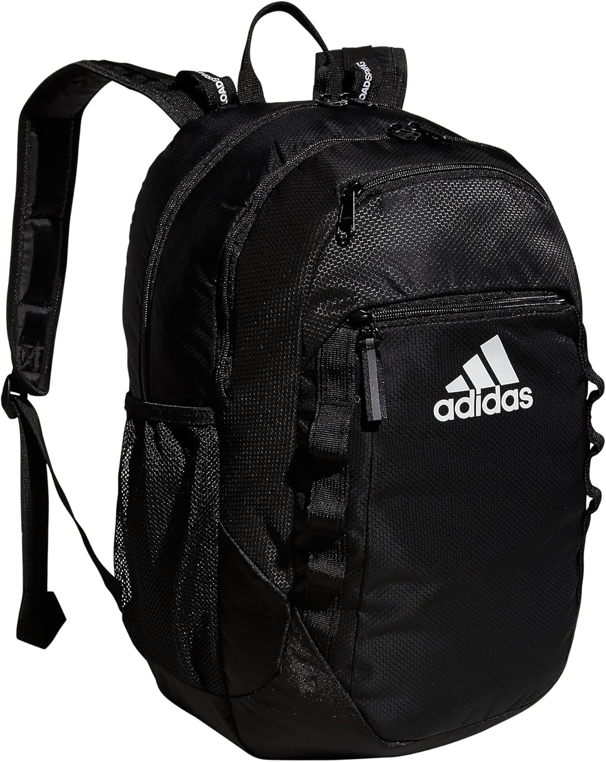 adidas Excel Backpack for Men & Women – Durable Large Athletic Laptop Bag, 7.0/Twill Grey/Grey/Rose Gold, OSFA