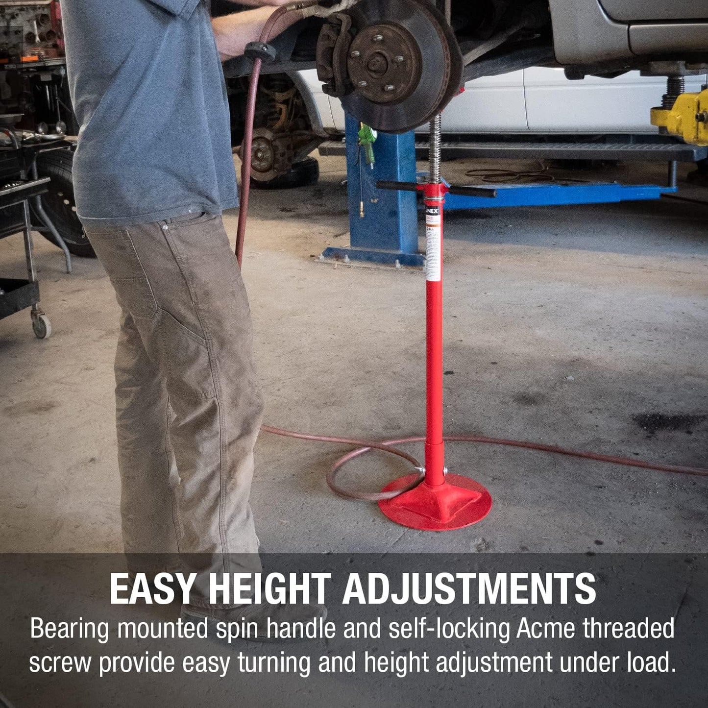 SUNEX TOOLS 6811 3/4 Ton Short Underhoist Stand
