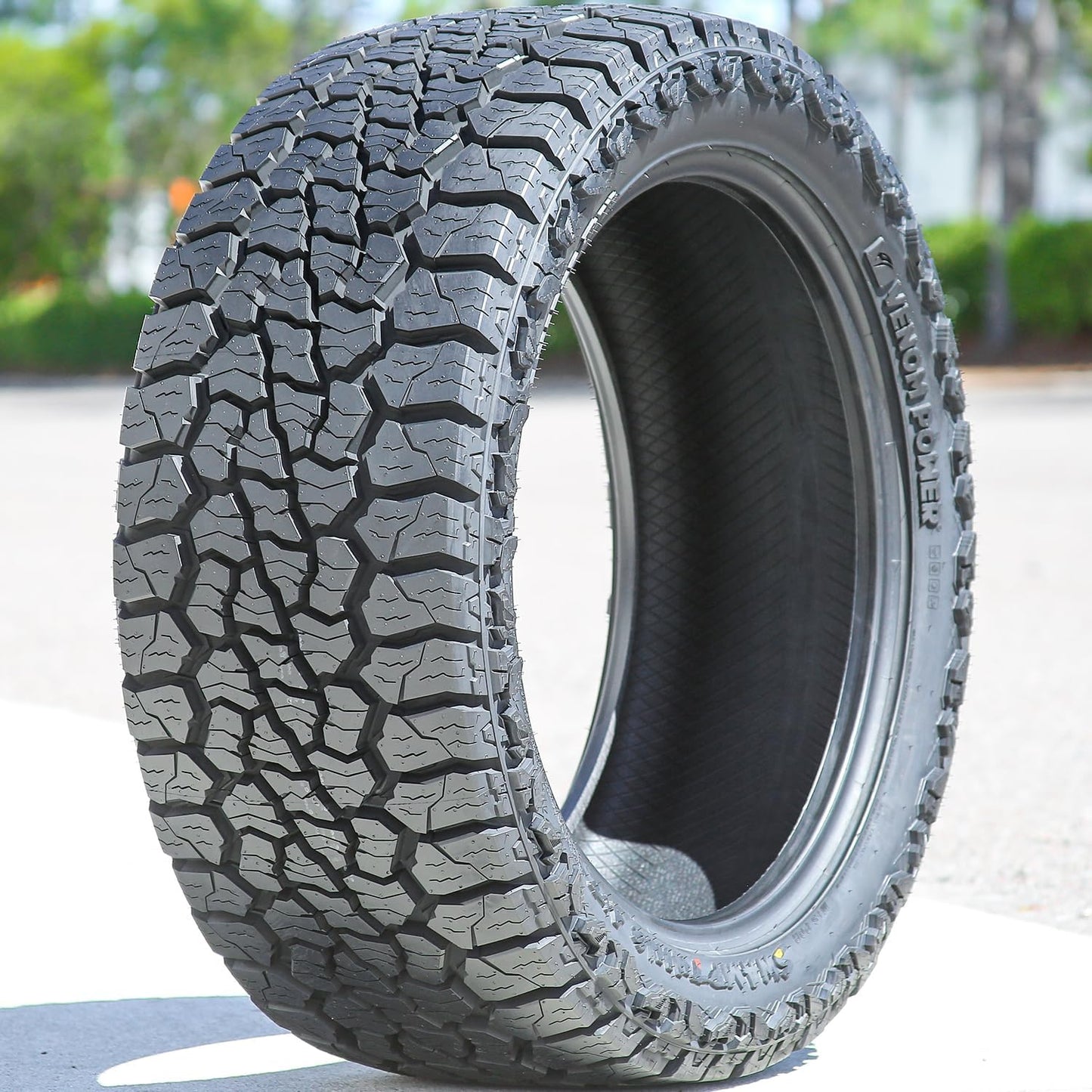 Venom Power Swampthing A/T Xtreme Dirt Truck/SUV All-Terrain Off-Road Radial Tire-275/50R22 275/50/22 275/50-22 116H Load Range XL 4-Ply BSW Black Side Wall