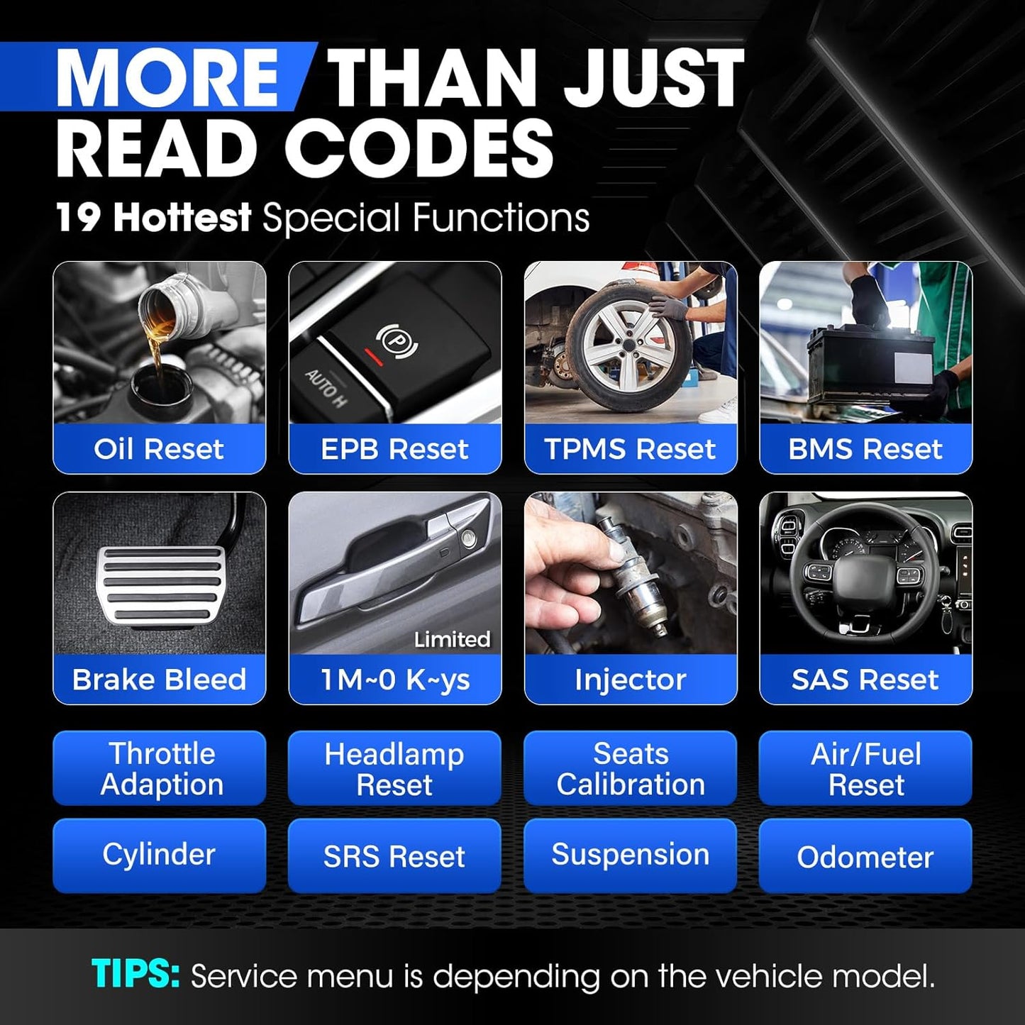 Autel MaxiAP AP200 OBD2 Scanner Bluetooth Wireless OBDII Auto Diagnostic Tool with Full System Diagnostic, 19 Reset Functions, AutoVIN, Check Engine Light Code Reader for iPhone Android