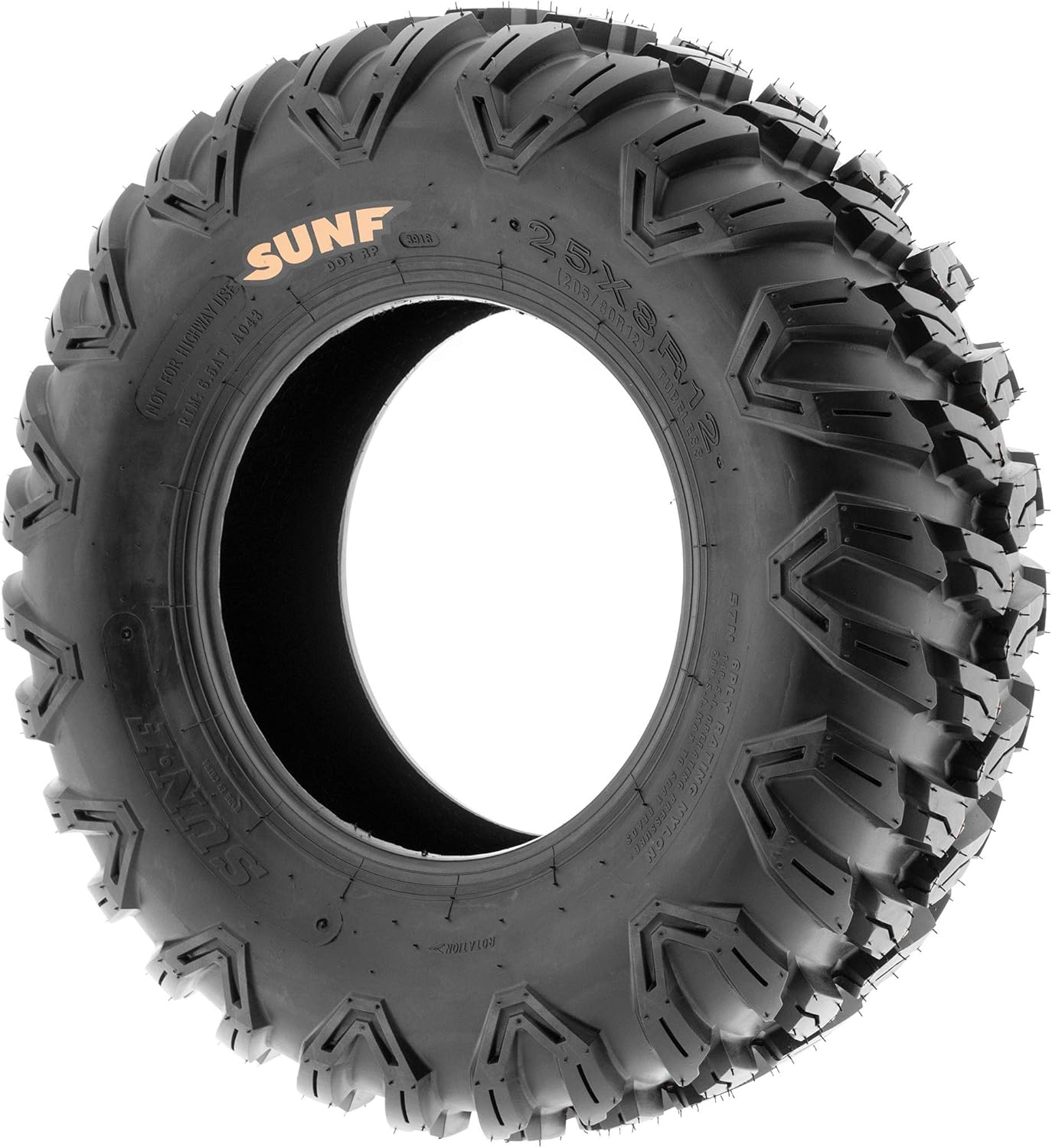 SunF A043 Sport-Performance XC ATV/UTV Off-Road RADIAL Tire - 26x9R12 (6-Ply Rated)