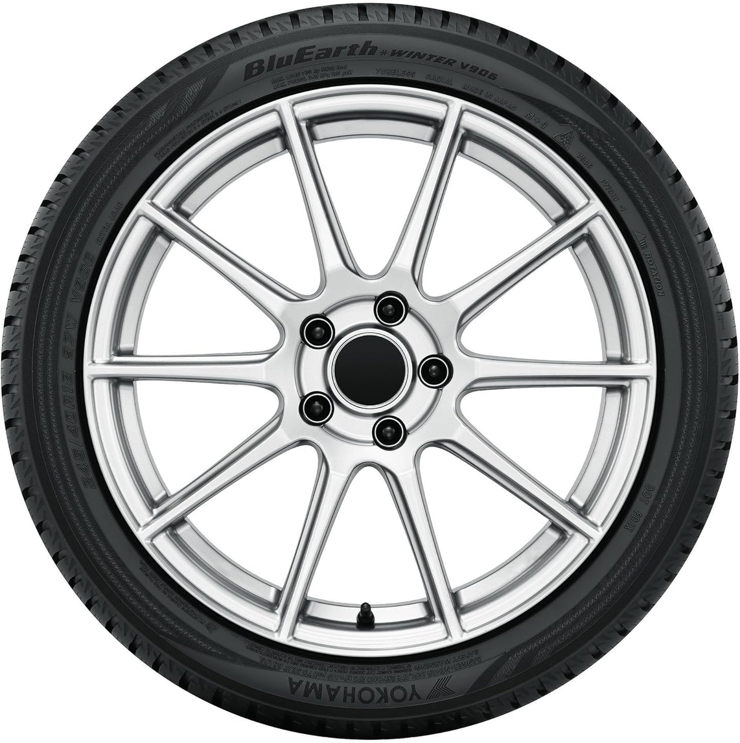Yokohama BluEarth Winter V906 Winter 205/55R16 94V XL Passenger Tire