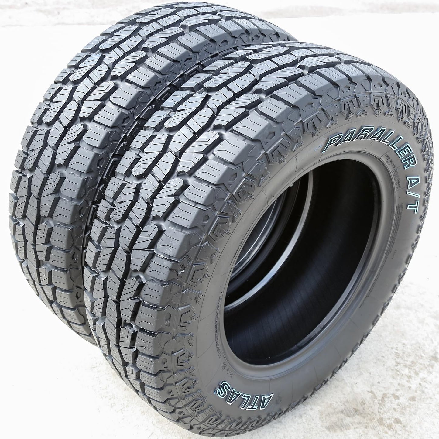 Atlas Paraller A/T Truck/SUV All-Terrain Off-Road Radial Tire-245/70R16 245/70/16 245/70-16 111T Load Range xl 4-Ply Owl Outlined White Letters